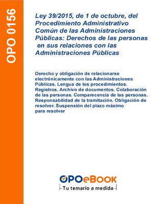 cover image of Derechos de las personas en sus relaciones con las Administraciones Públicas